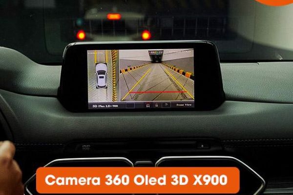 Camera 360 Oled 3D X900 - “Siêu phẩm” từ công nghệ 3D với 12 góc hình