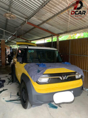 Dán phim cách nhiệt VF3 giá rẻ ưu đãi 2025 tốt nhất tại Dcar Auto.
